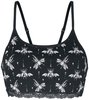 Gothicana by EMP - Bustier mit flying Beetle Print - Bustier - Femme - noir