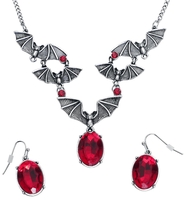 Gothicana by EMP - Chauve-Souris - Collier - Femme - couleur argent