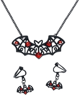 Gothicana by EMP - Chauve-Souris - Collier - Femme - noir