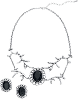 Gothicana by EMP - Cornes - Collier - Femme - couleur argent