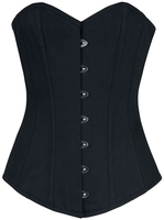 Gothicana by EMP - Corset Noir - Corset - Femme - noir