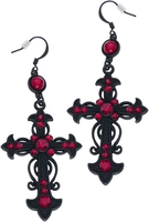 Gothicana by EMP - Croix Rouges - Boucles d