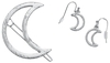 Gothicana by EMP - Moon Collection - Barrette - Femme - couleur argent