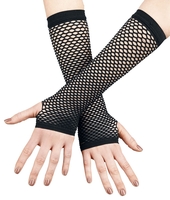 Gothicana by EMP - Netzhandschuhe - Mitaines montantes - Femme - noir