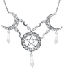 Gothicana by EMP - Pentacle Filigree - Collier - Femme - couleur argent