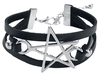 Gothicana by EMP - Pentagramme - Bracelet - Femme - noir
