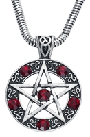 Gothicana by EMP - Pentagramme - Collier - Femme - couleur argent