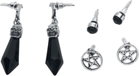 Gothicana by EMP - Pentagramme - Set de boucles d