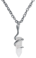 Gothicana by EMP - Schlangenstein - Collier - Femme - couleur argent