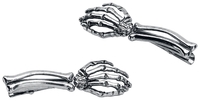 Gothicana by EMP - Skeleton Hands - Barrette - Femme - couleur argent