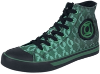 Green Lantern - Logo Lumière - Baskets hautes - Unisexe - allover