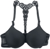 Grey Velvet - Spitzen Bra - Brassière - Femme - noir