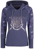 Harry Potter - Blason Poudlard - Sweat-shirt à capuche - Femme - lilas
