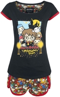 Harry Potter - Chibi Allover - Pyjama - Femme - multicolore