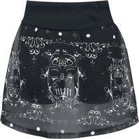 Harry Potter - Dark Entries - Jupe courte - Femme - multicolore