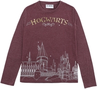 Harry Potter - Enfants - Poudlard - Manches longues - Femme - rouge