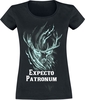 Harry Potter - Expecto Patronum - T-Shirt Manches courtes - Femme - noir