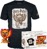 Harry Potter - Fawkes the Phoenix - T-Shirt plus Funko (Glow in the Dark) - POP! & Tee - Funko Pop! - Homme - multicolor