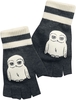 Harry Potter - Hedwige - Mitaines - Unisexe - gris sombre chiné