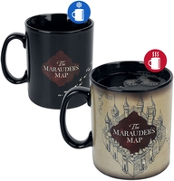 Harry Potter - La Carte du Maraudeur - Mug Thermoréactif - Mug - Unisexe - multicolore