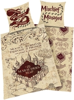 Harry Potter - La Carte Du Maraudeur - Parure de lit - Unisexe - multicolore