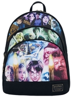 Harry Potter - Loungefly - Characters - Mini Sac À Dos - Femme - multicolore