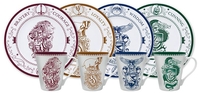 Harry Potter - Maisons - Assiette - Unisexe - multicolore