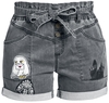 Harry Potter - Poudlard - Short - Femme - jean gris
