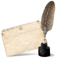 Harry Potter - Schreibset - Set écriture - Unisexe - noir blanc