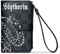 Harry Potter - Wizards Unite - Slytherin Geldbörse - Portefeuille - Femme - noir