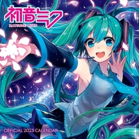 Hatsune Miku - Wandkalender 2023 - Calendrier mural - Unisexe - multicolore
