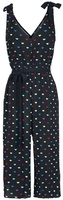 Hell Bunny - Combinaison True Love - Salopette - Femme - noir