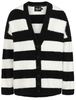 Hell Bunny - Gilet Nevermind - Cardigan - Femme - noir blanc