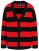 Hell Bunny - Gilet Nevermind - Cardigan - Femme - noir rouge