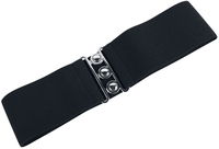 Hell Bunny - Retro - Ceinture - Femme - noir
