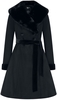 Hell Bunny - Simone Coat - Manteaux - Femme - noir