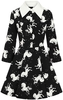 Hell Bunny - Sullivan Mini Dress - Robe courte - Femme - noir blanc