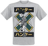 Hunter x Hunter - Gon - T-Shirt Manches courtes - Homme - gris