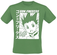 Hunter x Hunter - Gon Freecss - T-Shirt Manches courtes - Homme - vert