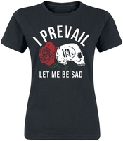 I Prevail - Sad - T-Shirt Manches courtes - Femme - noir