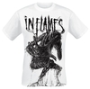 In Flames - Big Creature - T-Shirt Manches courtes - Homme - blanc