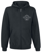 In Flames - Forgone Cover - Sweat-shirt zippé à capuche - Homme - noir