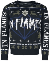 In Flames - Holiday Sweater 2022 - Pull de Noël - Homme - multicolore