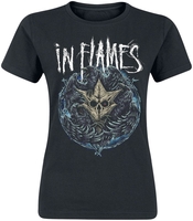 In Flames - Jesterhead Raven - T-Shirt Manches courtes - Femme - noir