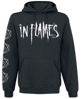In Flames - Jesterhead White Raven - Sweat-shirt à capuche - Homme - noir