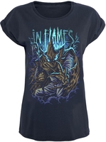 In Flames - Out Of Hell - T-Shirt Manches courtes - Femme - marine