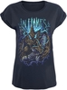 In Flames - Out Of Hell - T-Shirt Manches courtes - Femme - marine