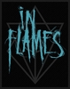 In Flames - Scratched Logo - Patch - Unisexe - noir bleu