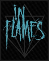 In Flames - Scratched Logo - Patch - Unisexe - noir bleu