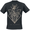In Flames - Skull - T-Shirt Manches courtes - Homme - noir